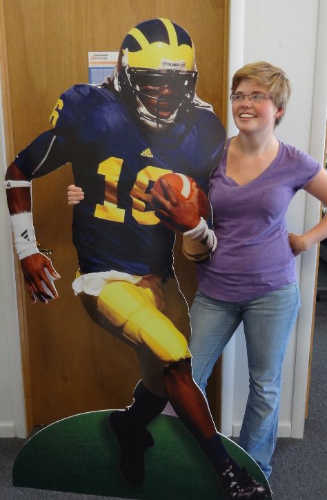 Michigan Football Standee