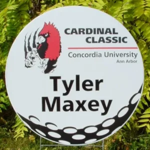 4mm Coroplast Yard Signs 23" Round