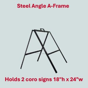 18" x 24" Steel A-Frame