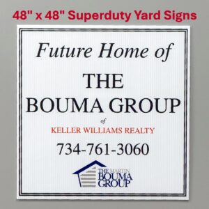 10mm Coroplast 48x48