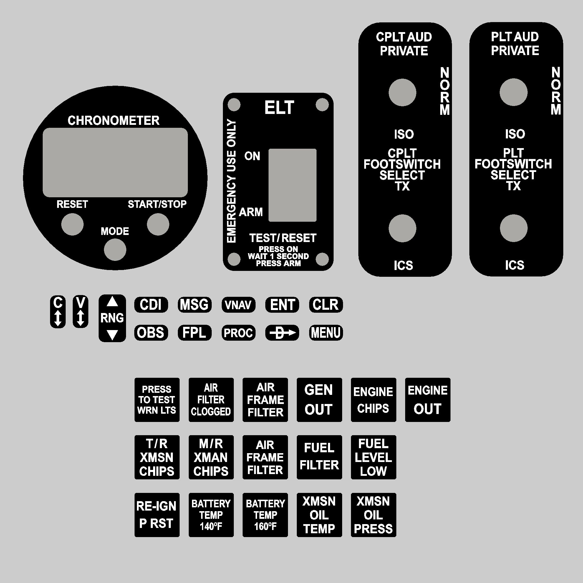 Control Panel Decals - Image 3