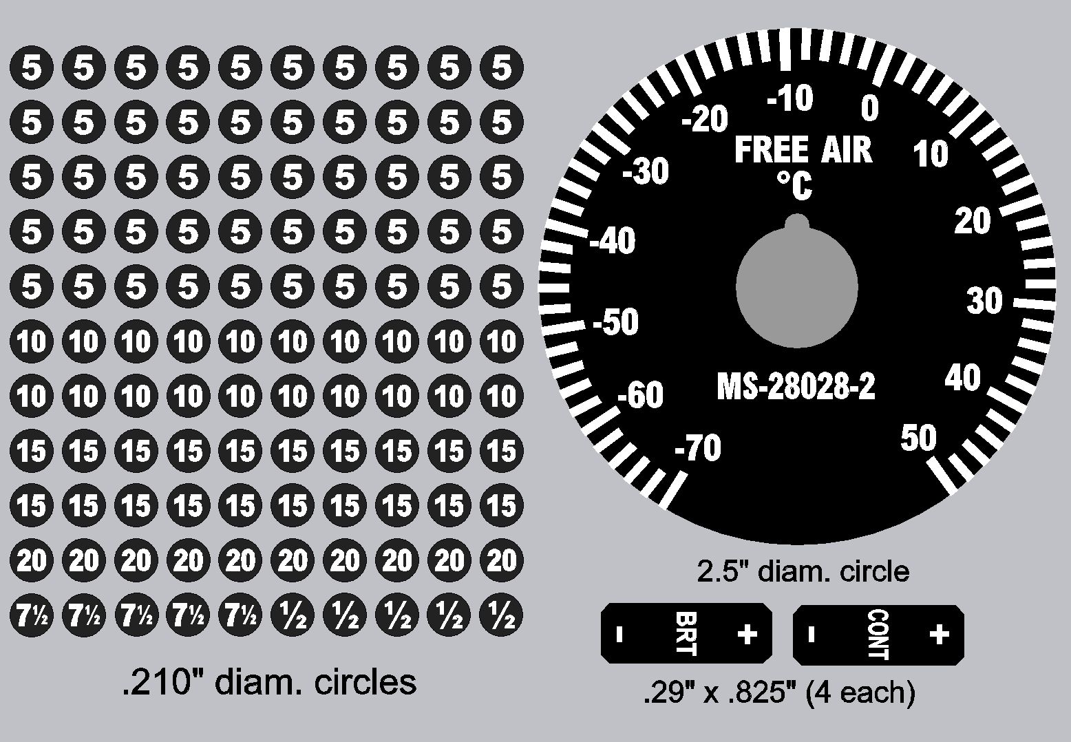 Control Panel Decals - Image 4